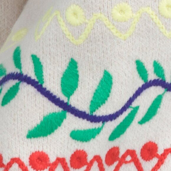 CYNTHIA ROWLEY Bird Palm Cardigan - Picture 5 of 6